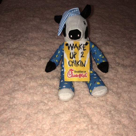 chick fil a customizable mini plush cows